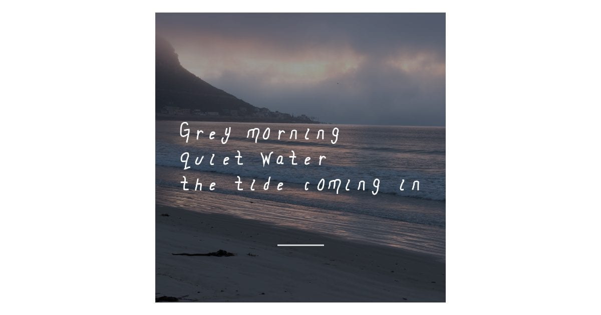 Quote card, misty beach: Free PSD 2D drawing (CC0) | Innerscene Drawing ...