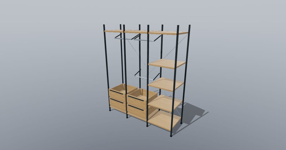 RAIL - Open Wardrobe