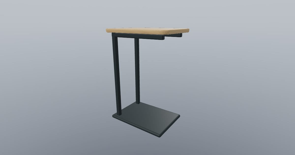 REACH 42 - C-Shaped Sofa Table