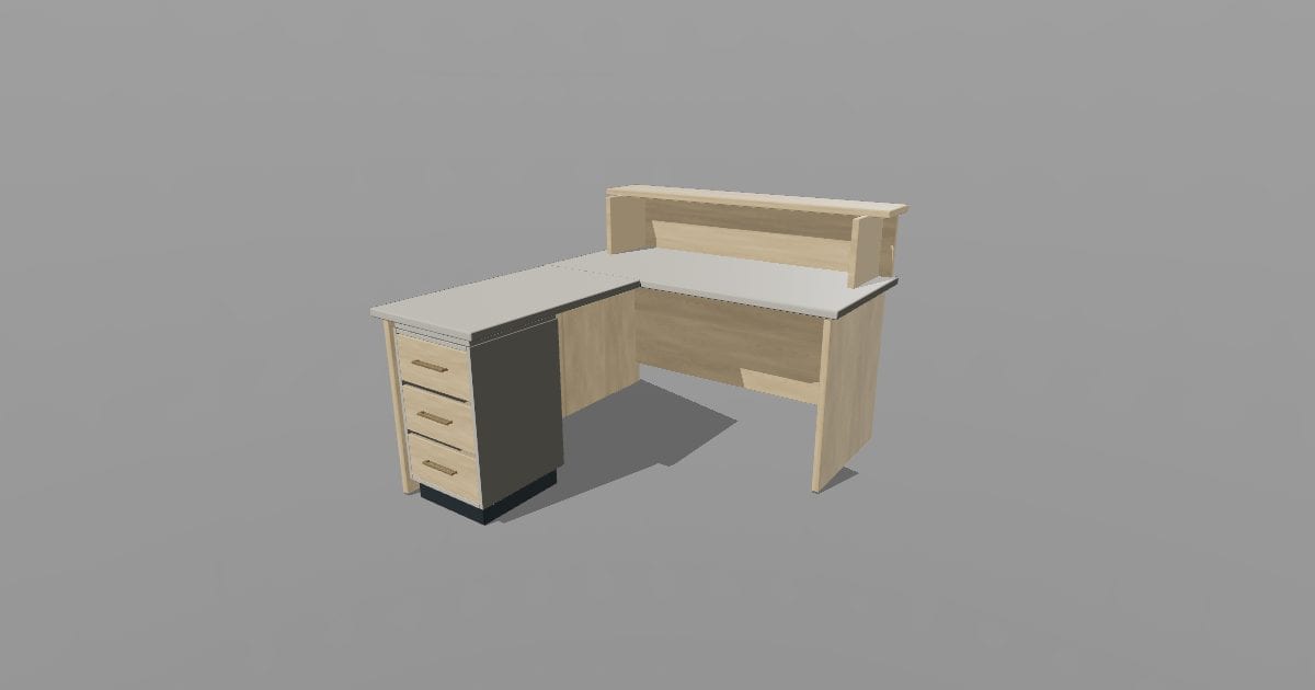 Reception return desk - Reception Desk