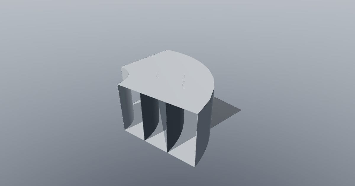 Rectangular duct elbow - Original MEP CAD