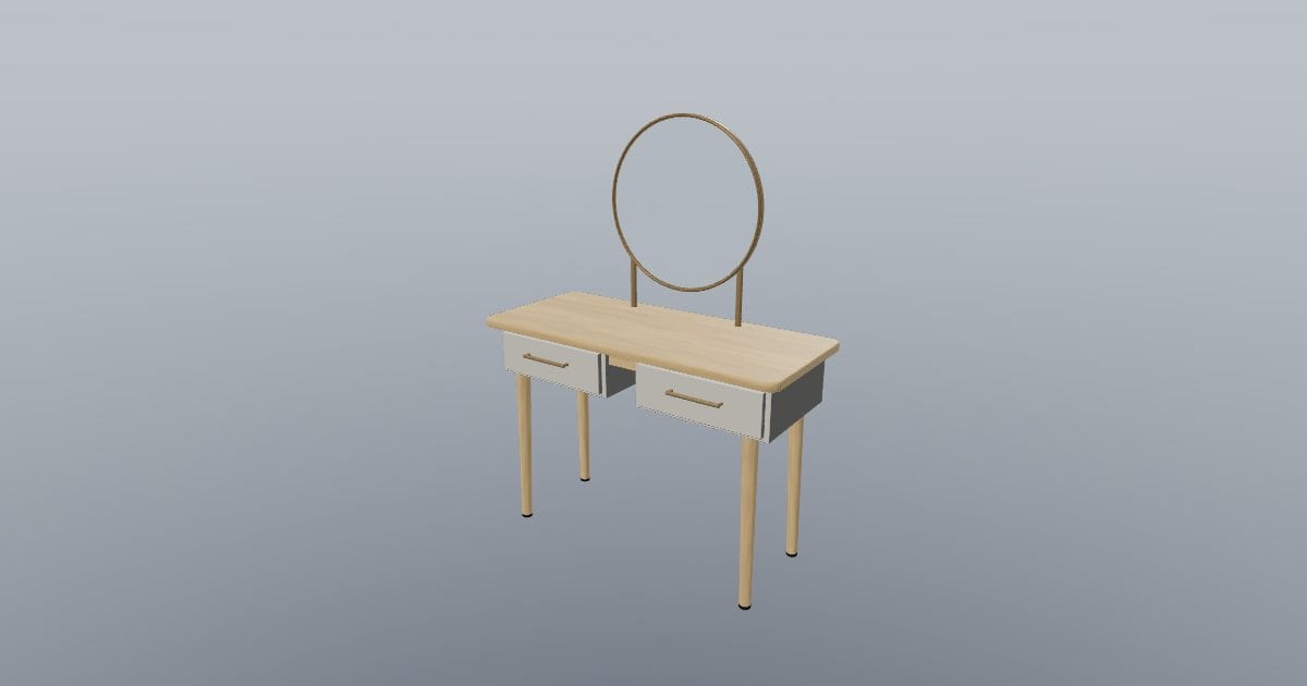 REFLECT 110 - Vanity Dressing Table