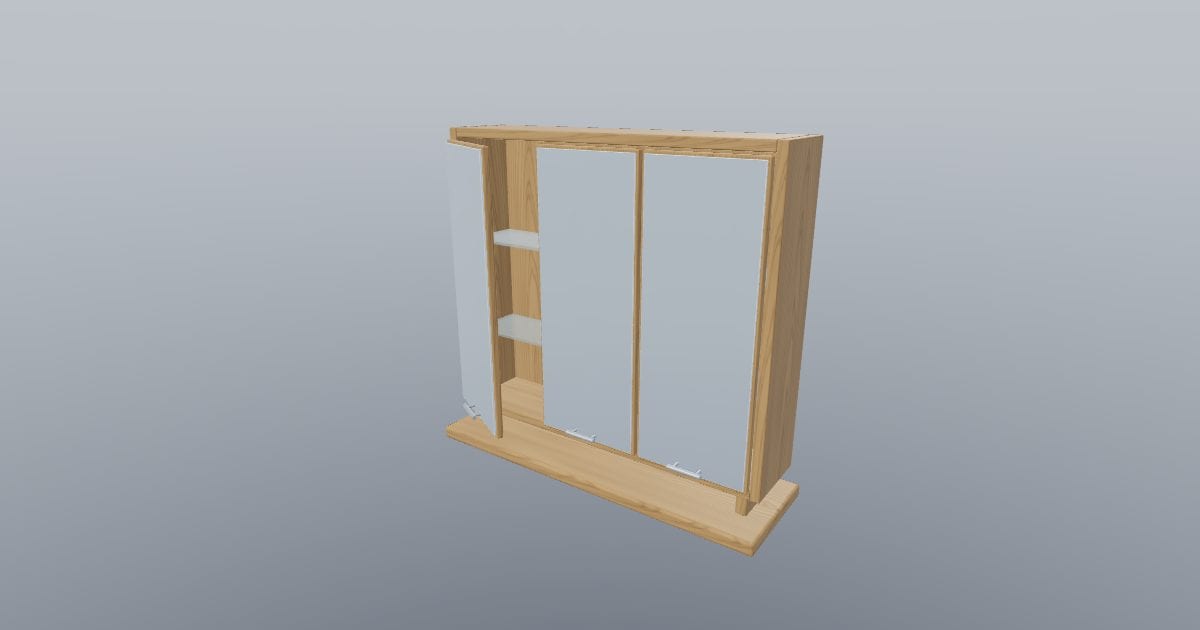 REFLECT - Bathroom Mirror Cabinet