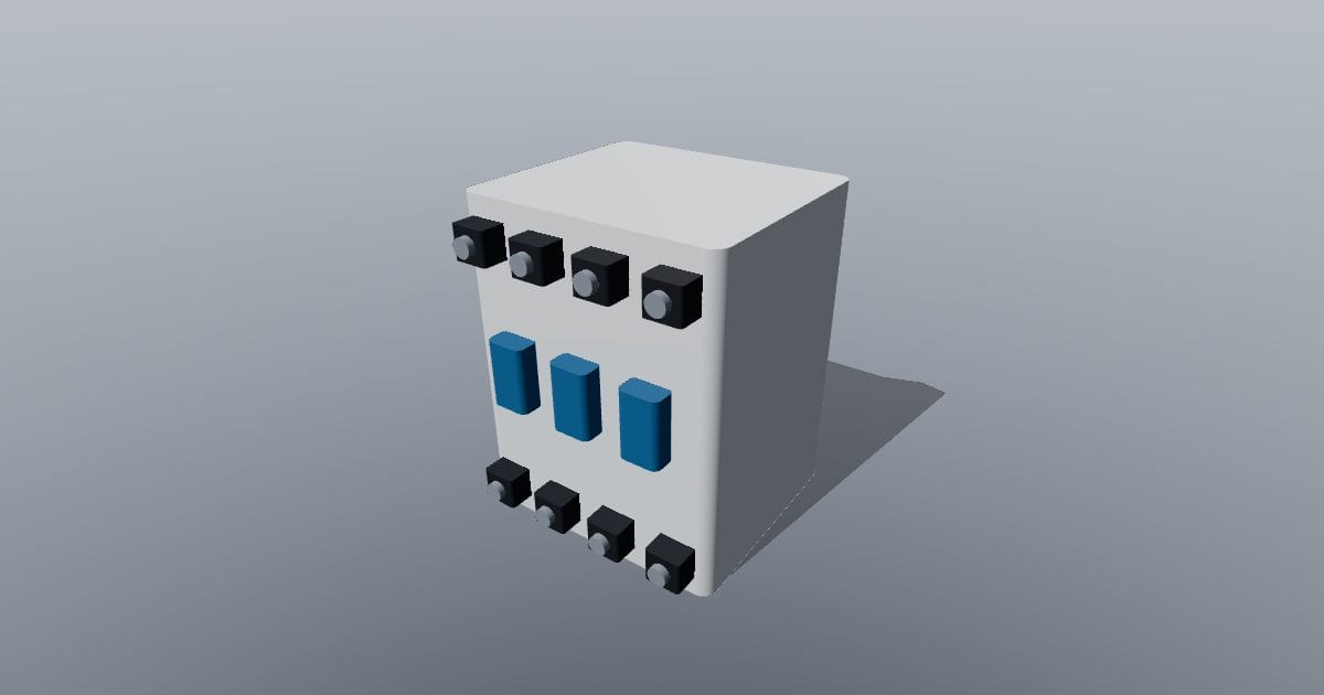 Relay module - Original lighting CAD