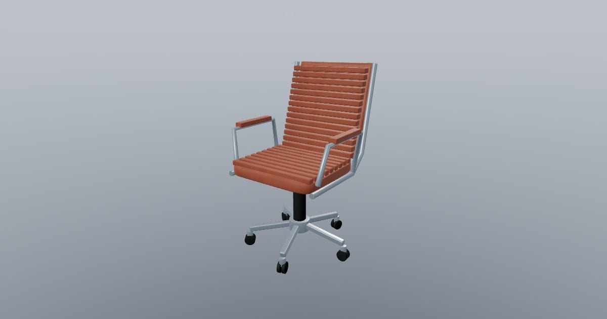 Ridge - Aluminum Ribbed Task Chair