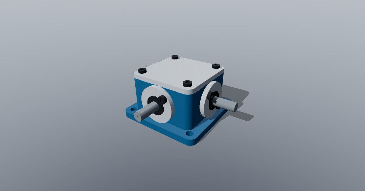 Right-angle mechanical drive