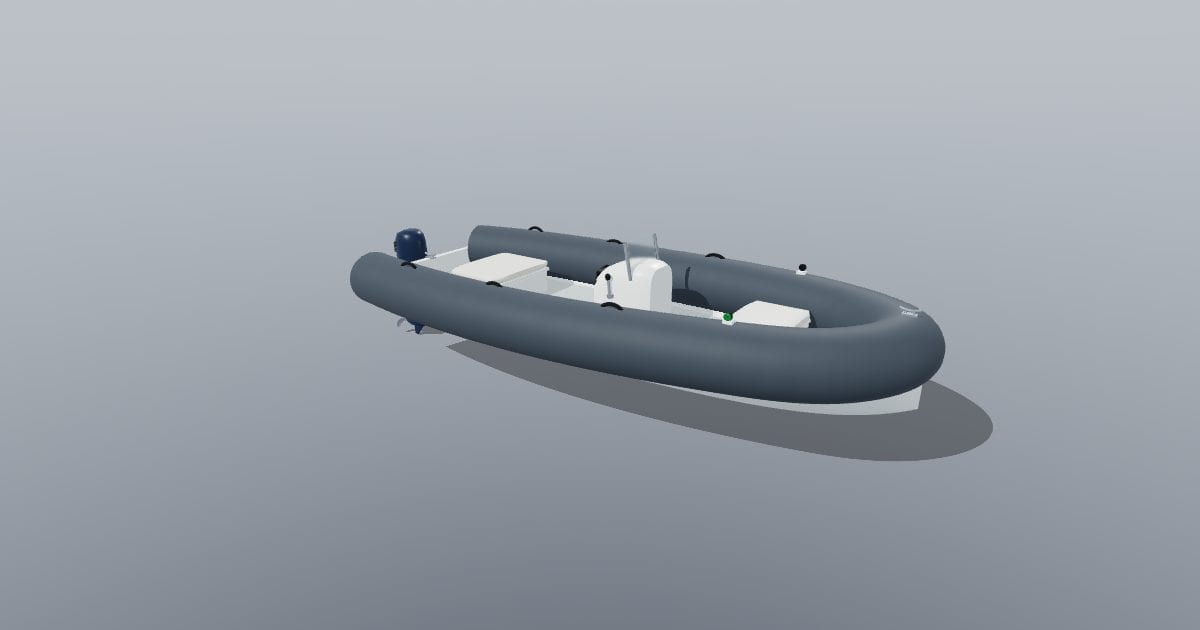 Rigid inflatable boat