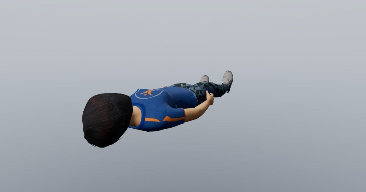 Riley - 3D Person, Woman Standing (FBX)