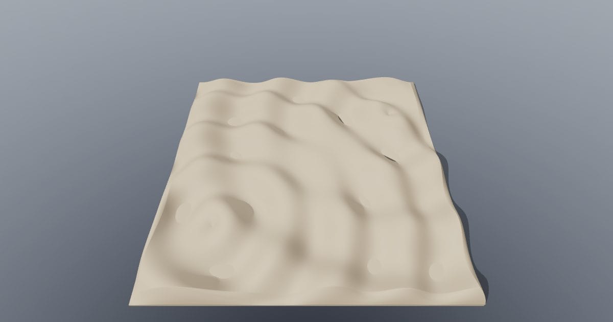 Ripple wall panel