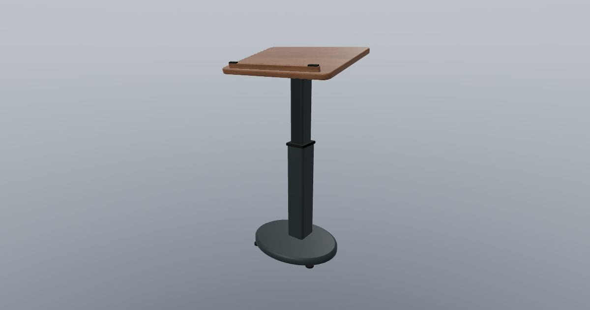 Rise Lectern - Sit-Stand Conference Podium