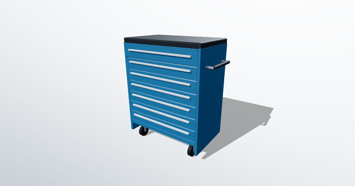Rolling tool chest