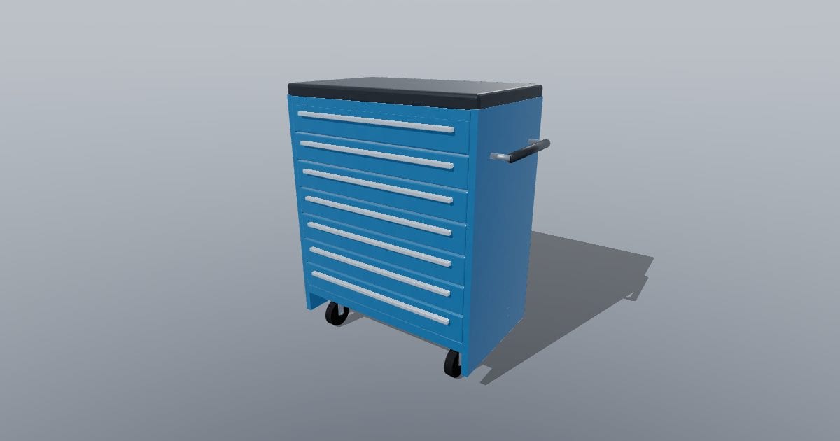 Rolling tool chest