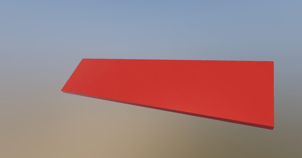 Roof ridge - Original exterior model