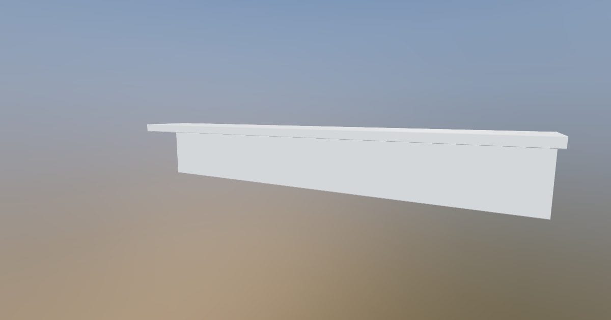 Roof verge - Original exterior model