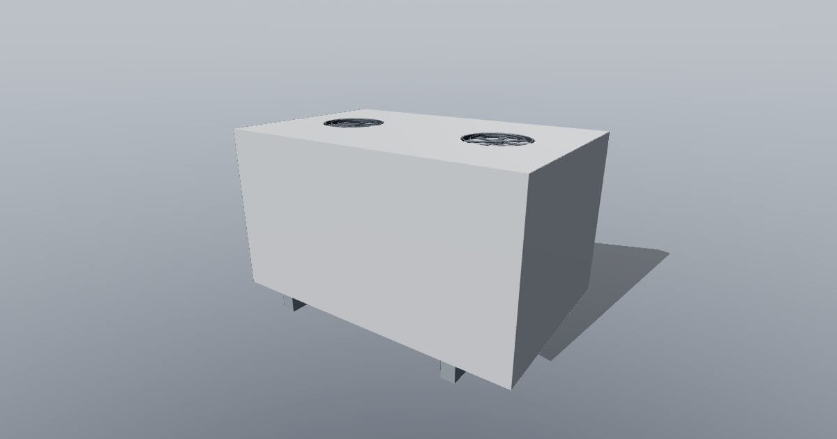 Rooftop HVAC unit