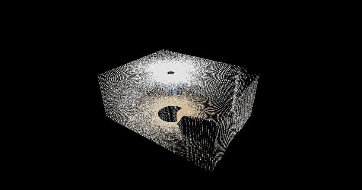 Room scan, one station