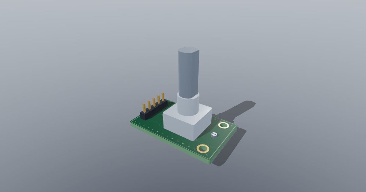 Rotary encoder module