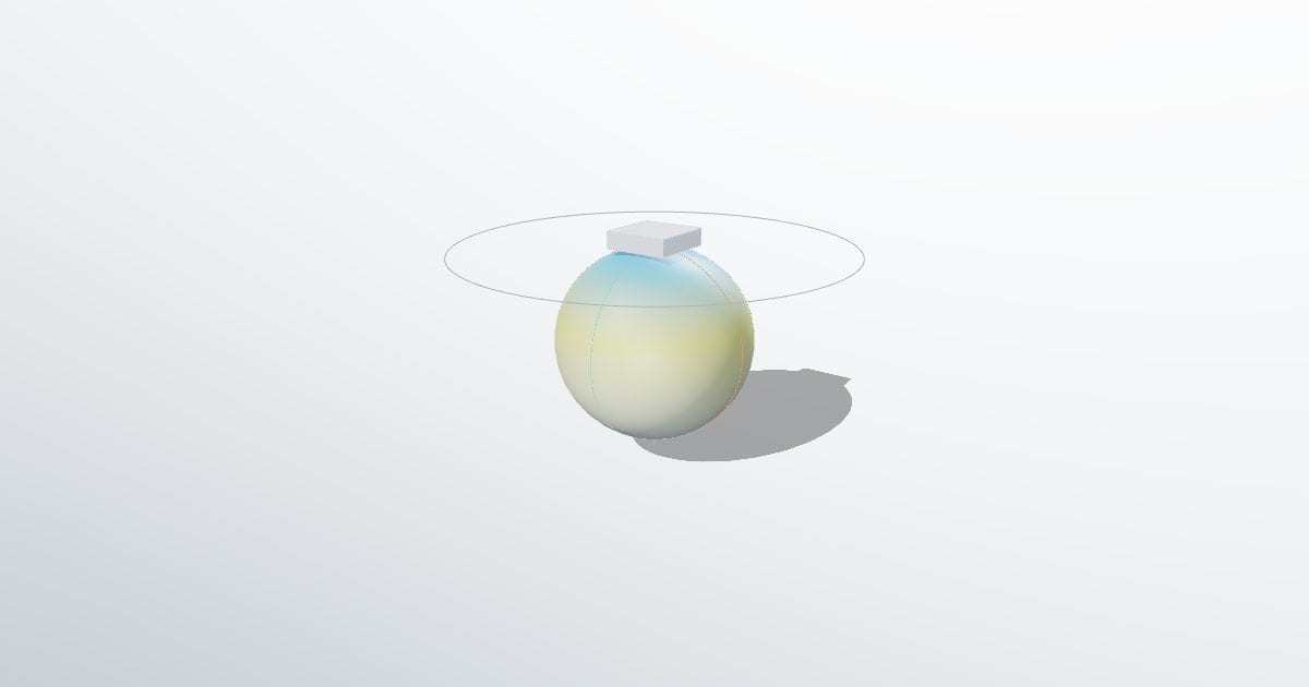 Round ceiling light, opal (TM-33-18)