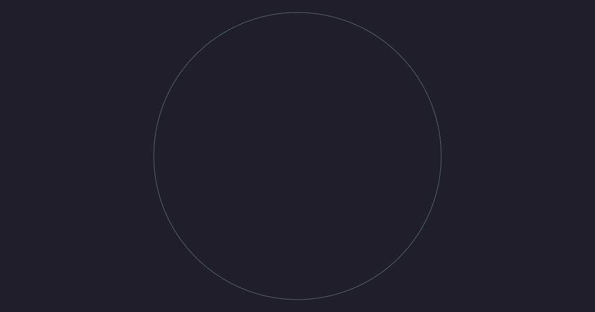 Round coffee table plan - CAD Block