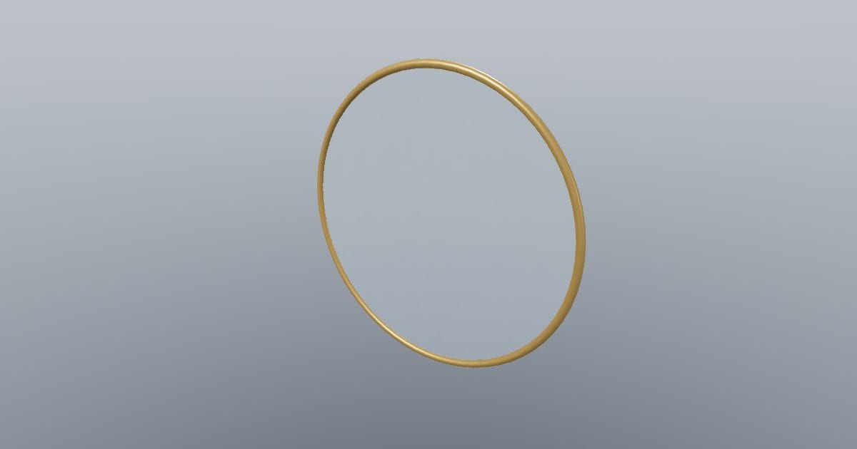 Round mirror - Original Interior Decor