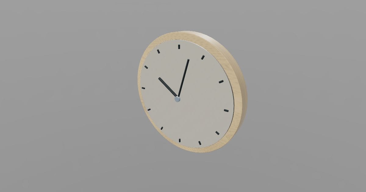 Round Time - Wall Clock