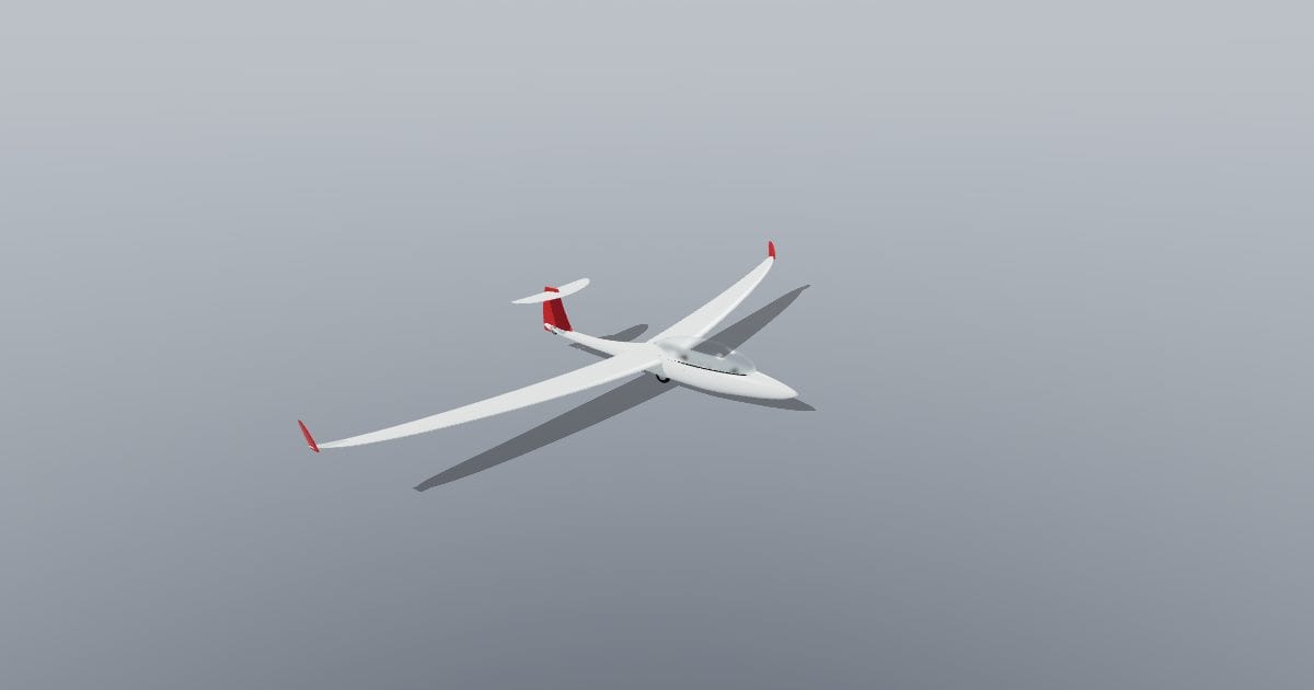 Sailplane glider