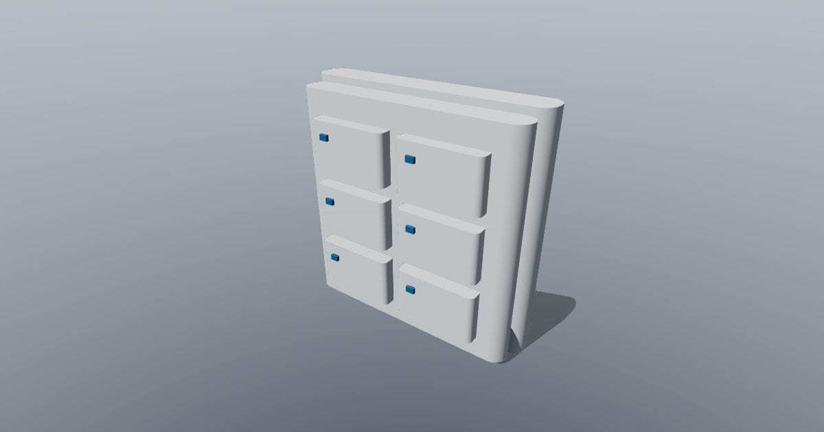 Scene keypad - Original lighting CAD