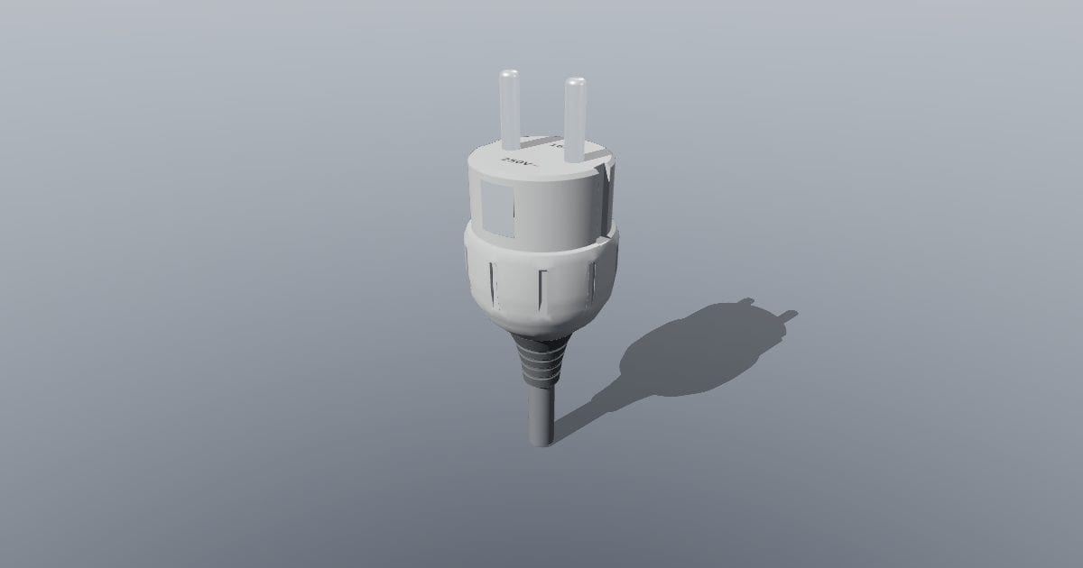 Schuko plug (CEE 7/4)