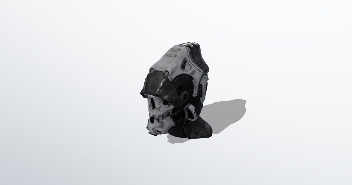 Sci-fi helmet