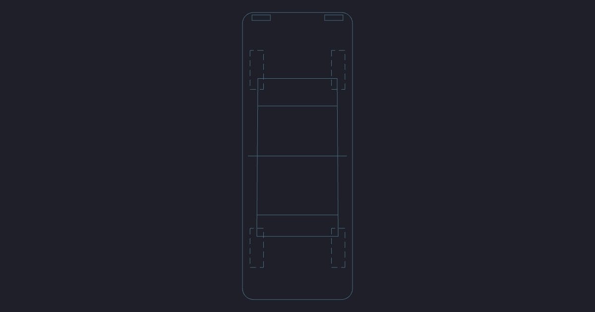 Sedan plan - CAD Block