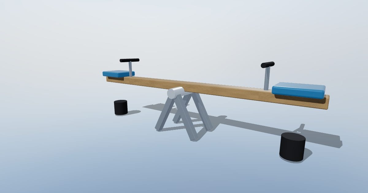 Seesaw - Playground equipment