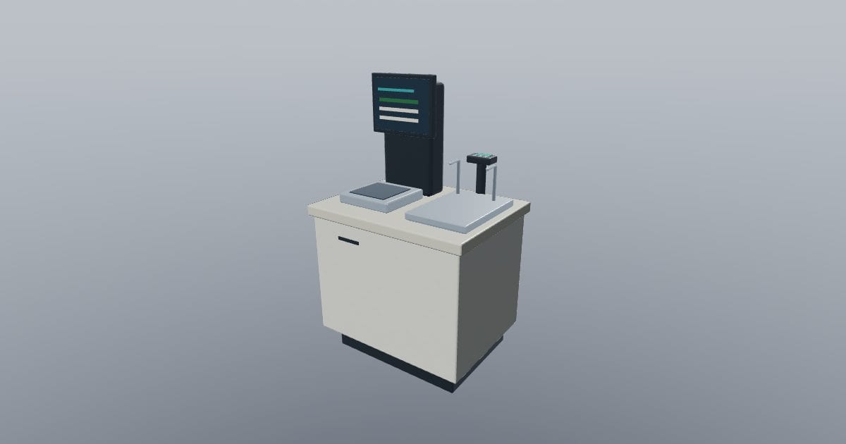 Self checkout kiosk - Original Retail Fixture