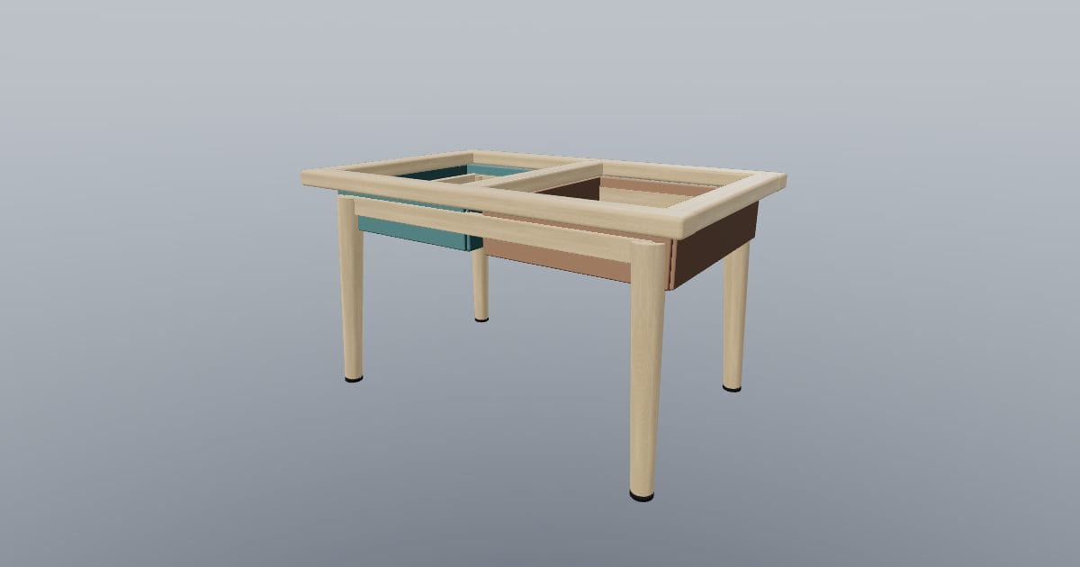 Sensory activity table - Children Activity Table