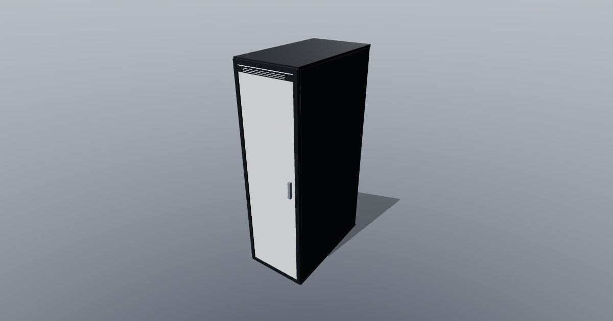 Server rack 42u - Original MEP CAD