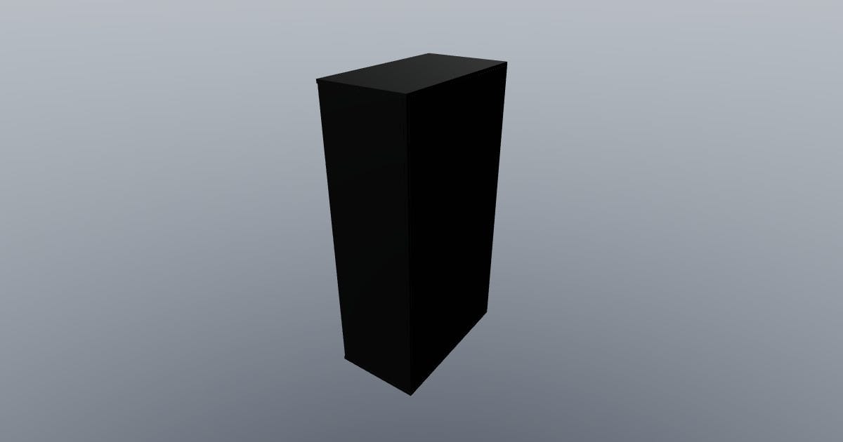 Server rack 42u - Original MEP CAD (FBX)