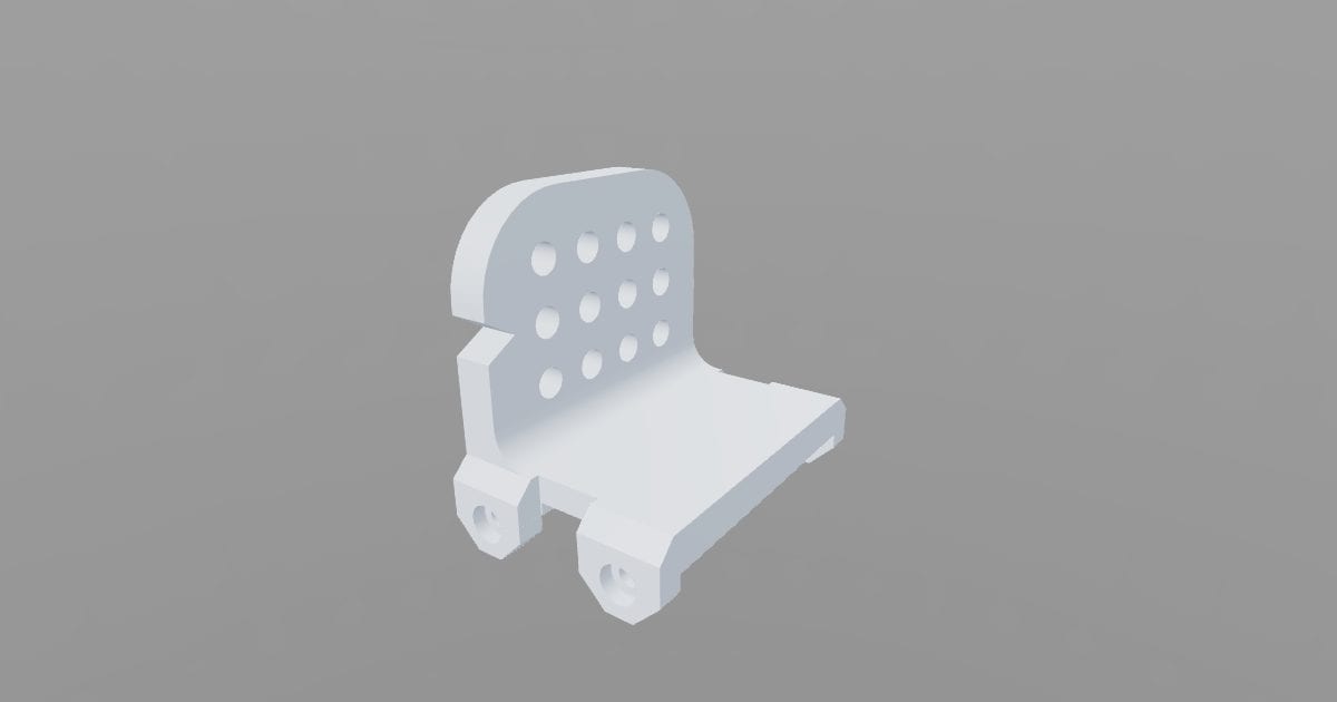 Servo mount bracket