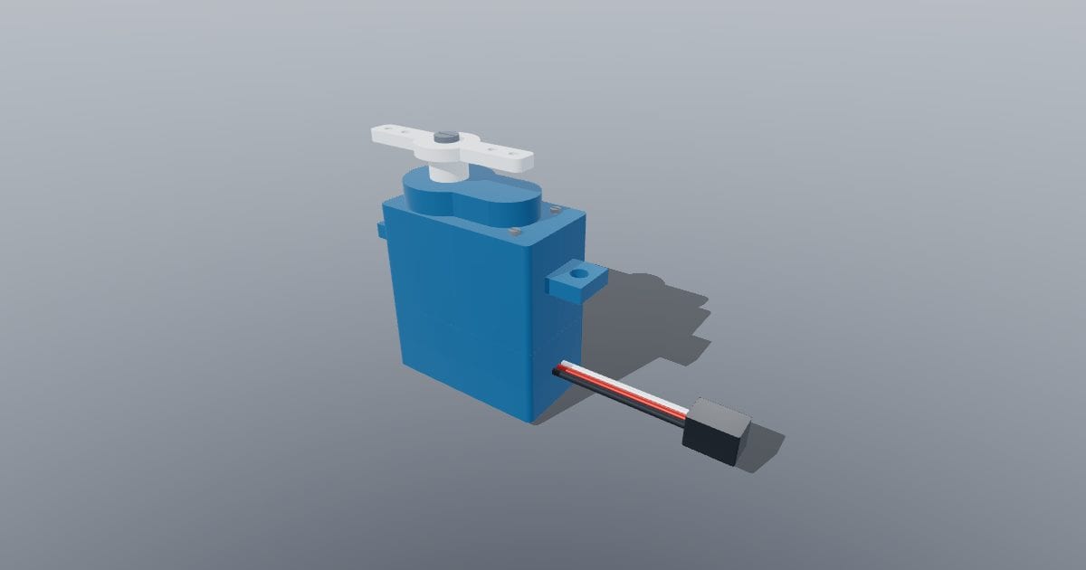 SG90-size micro servo