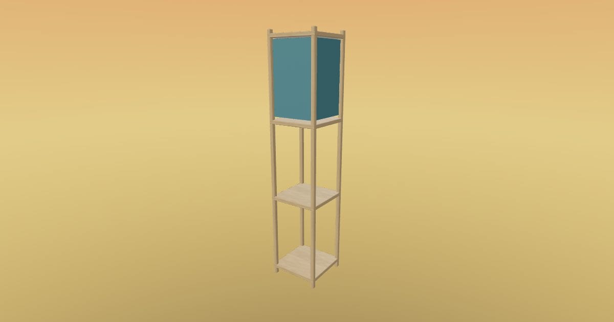 Shelf Light - Shelf Floor Lamp