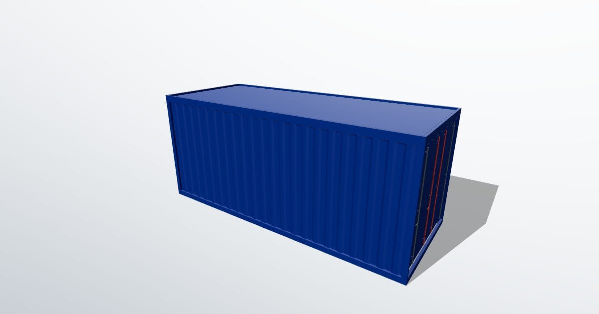 Shipping container, 20 ft