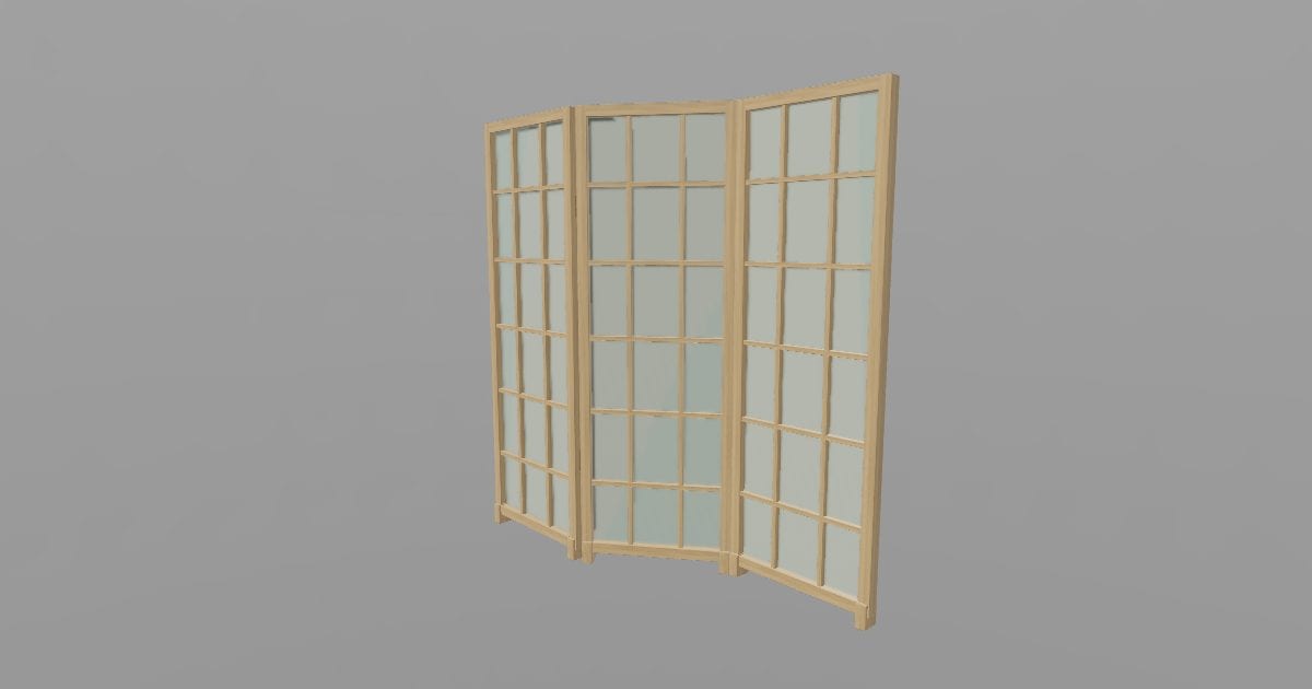 Shoji - Folding Shoji Screen