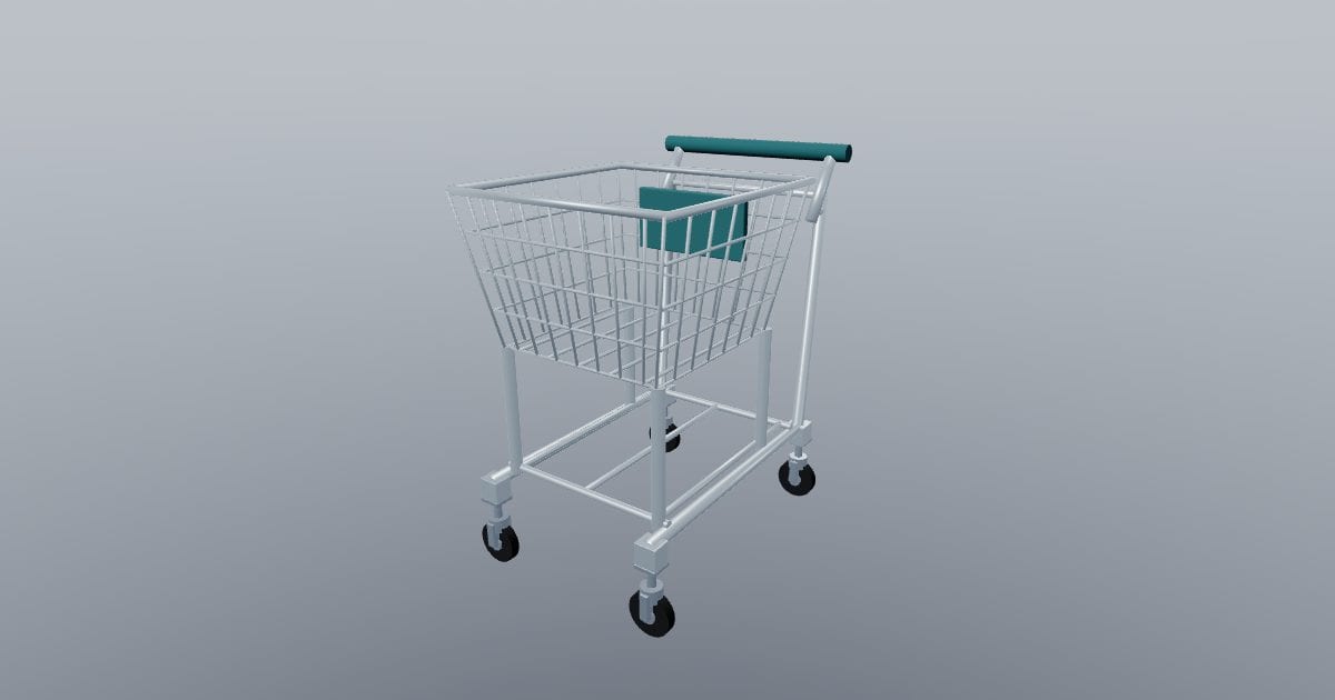 Shopping cart - Original Retail Fixture
