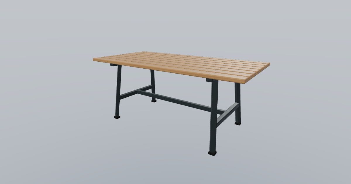 SHORE 180 - Teak Outdoor Dining Table