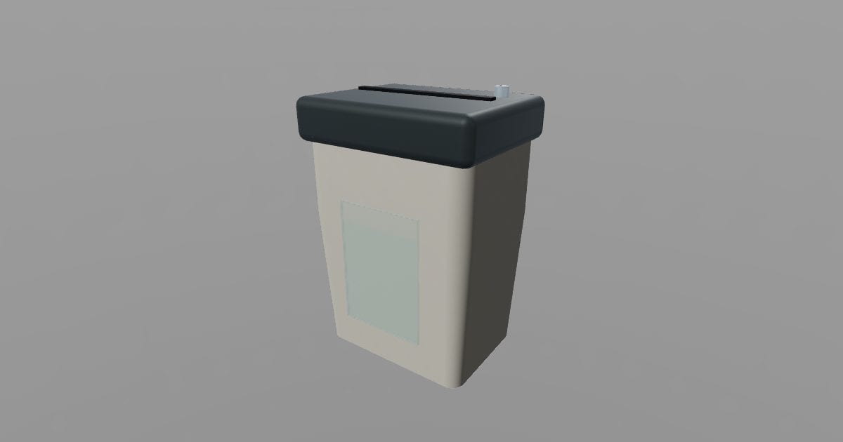 Shred Bin - Paper Shredder