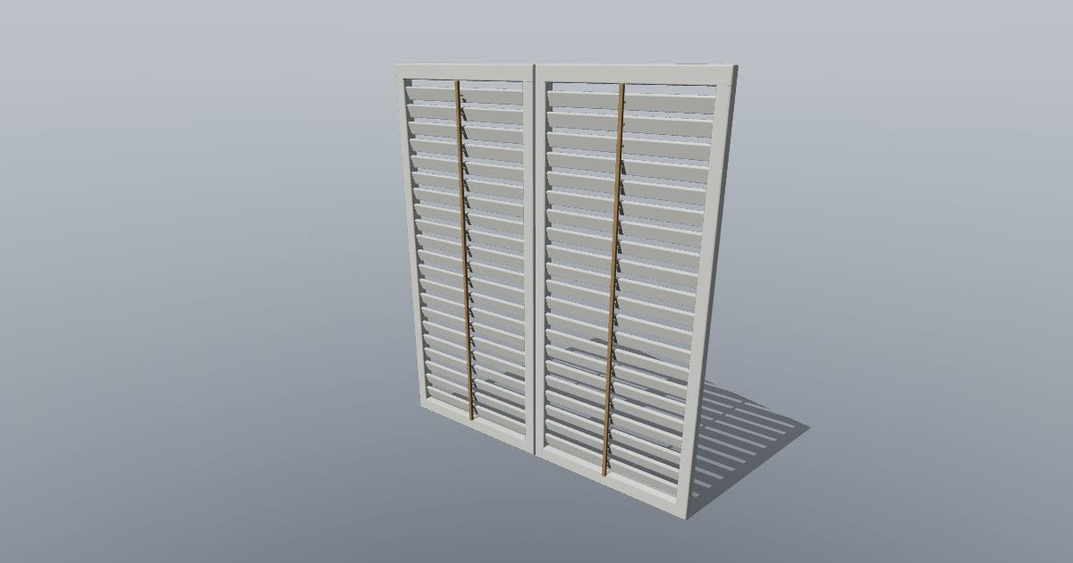 Shutters - Original Interior Furnishing