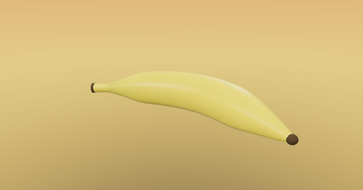 Single banana