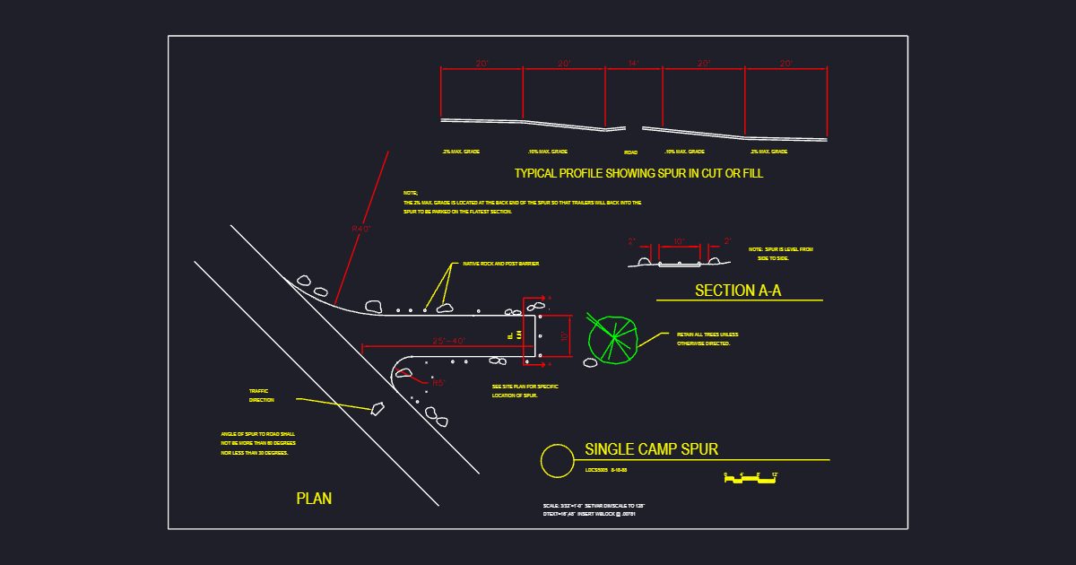 Single Camp Spur (USFS LDCS5005)