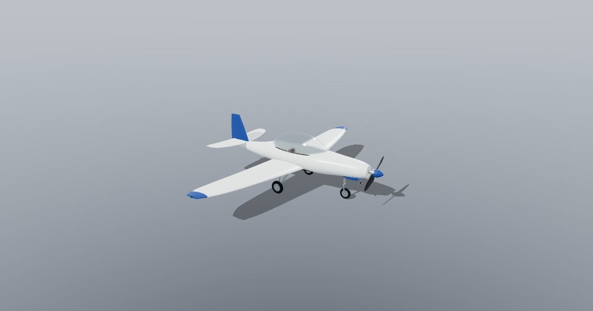Single-engine propeller aircraft