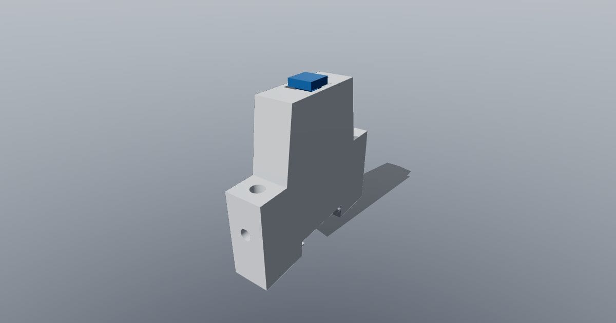 Single-pole DIN circuit breaker