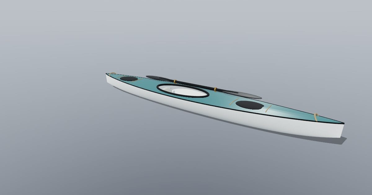 Single-seat kayak