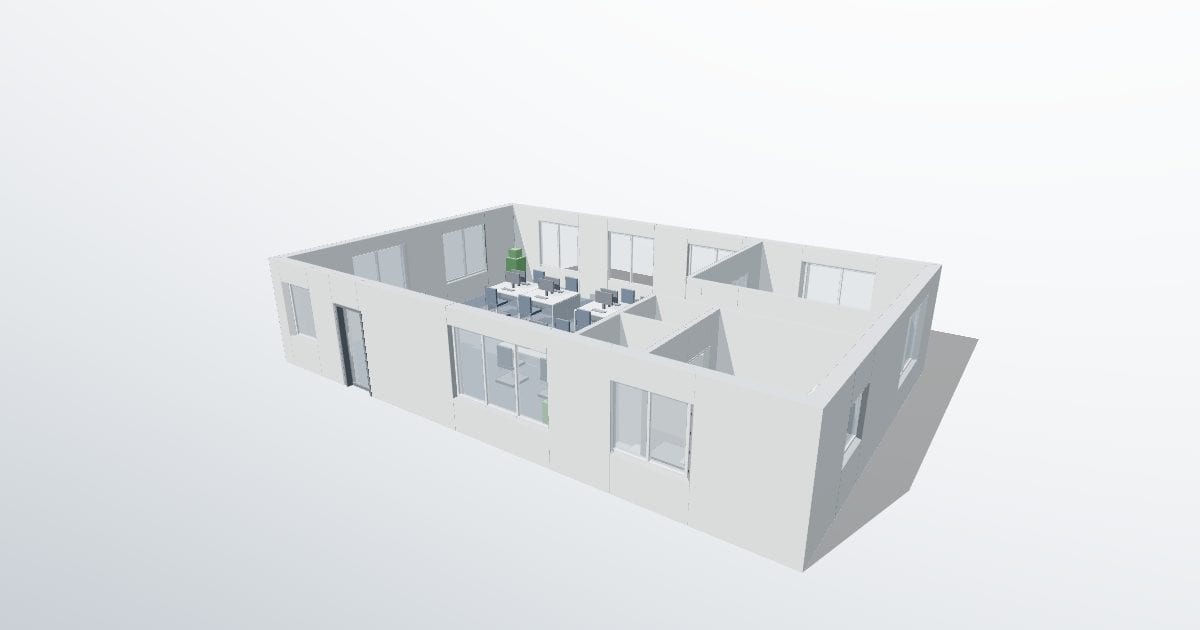 Small office floor